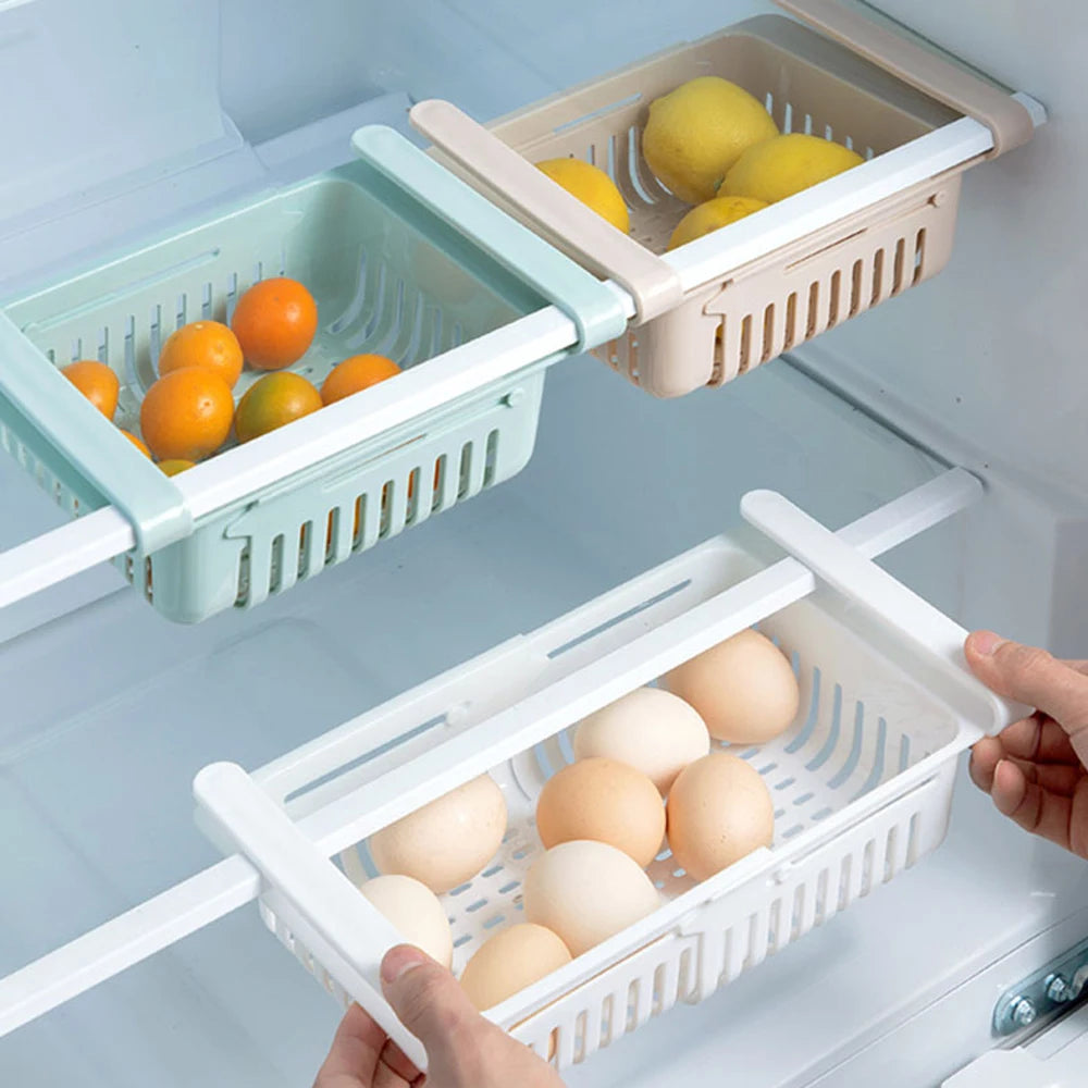 MyFrenchFridge - Tiroir de rangement extensible pour réfrigérateur