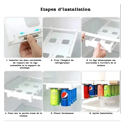 MyFreshFridge - Rangement pour canettes