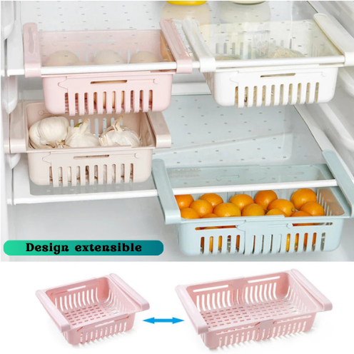 MyFrenchFridge - Tiroir de rangement extensible pour réfrigérateur